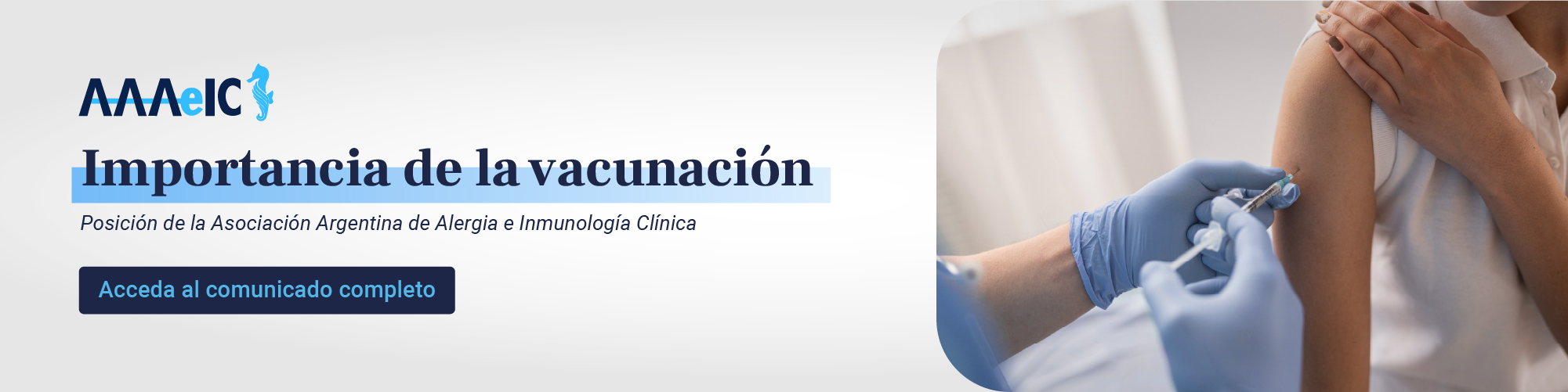 Posición AAAeIC - Vacunación