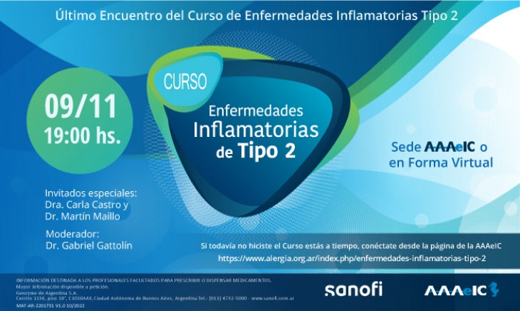 Curso de Enfermedades Inflamatorias Tipo 2