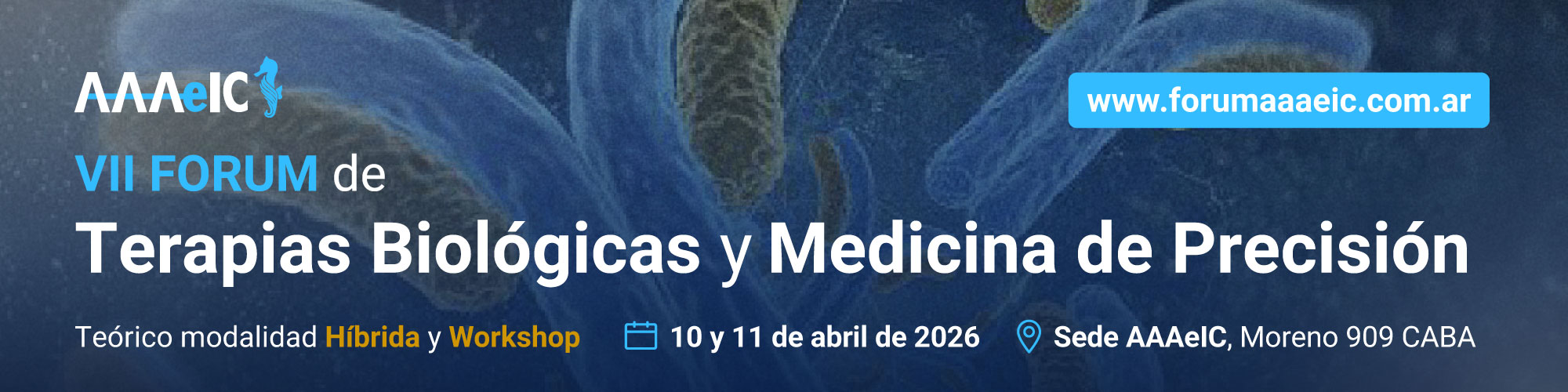 Forum de Terapias Biológicas y Medicina de Precisión AAAeIC